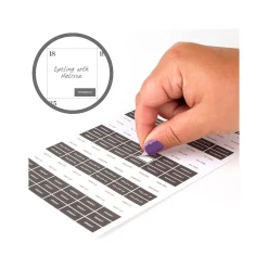 Academic Planners|Cambridge 2024-2025 WorkStyle Balance Purple Swirl 8.5