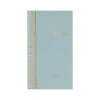 Academic Planners|Cambridge 2024-2026 WorkStyle Mellow Frost 3.5" x 6.25" Academic Monthly Planner, Paper Cover, Teal/Gold (1606-021A-46-25)