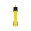 360 Electrical 6-Outlet Surge Protector, 8', Black/Yellow (36003-4ES-C1)