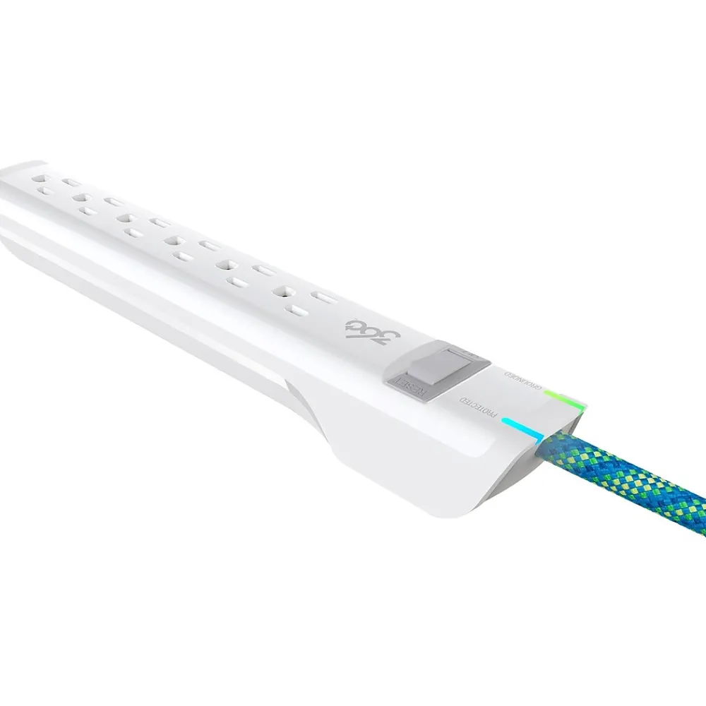 360 Electrical Suite Braided 3' Cable, Mint Julep (360313-MJ)