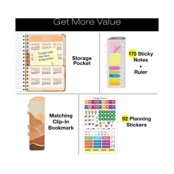 Academic Planners|Global Printed Products 2024-2025 Golden Desert 5.5