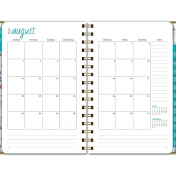 Academic Planners|Global Printed Products 2024-2025 Botanical 5.5