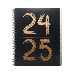 2025 Planners|Global Printed Products 2024-2025 Pick Your Own 8.5" x 11" Academic Weekly & Monthly Planner, Vinyl Cover, Assorted Colors