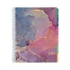 2025 Planners|Global Printed Products 2025 8.5" x 11" Weekly & Monthly Planner, Plastic Cover, Purple/Blue (LAMF-RY25-35)