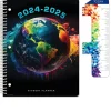 Academic Planners|Global Printed Products 2024-2025 8.5" x 11" Academic Year Planner, Paper Cover, Multicolor (AY24SB851101-CP)