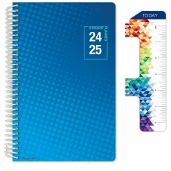 Academic Planners|Global Printed Products 2024-2025 5.5" x 8.5" Academic Year Planner, Paper Cover, Multicolor (AY24SM558505-CP)