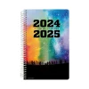 Academic Planners|Global Printed Products 2024-2025 GPP 5.5" x 8.5" Weekly & Monthly Student Planner, Paper Cover, Multicolor, 40/Pack (AY24SM558501-CP)