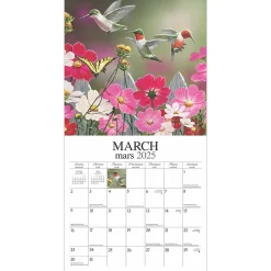 2025 Calendars|Hopper Studios 2025 Feathered Friends Amis a Plumes 12