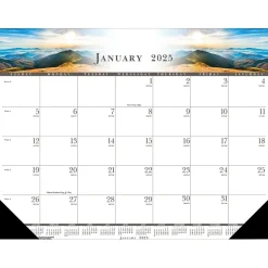 2025 Calendars|House of Doolittle 2025 22" x 17" Monthly Desk Pad Calendar (140-25)