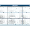2025 Calendars|House of Doolittle 2025 24" x 18" Yearly Wet-Erase Wall Calendar, Reversible, White/Blue (3960-25)