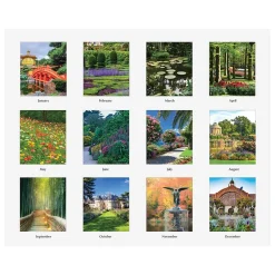 2025 Calendars|House of Doolittle 2025 Earthscapes 8.5" x 4.25" Monthly Desk Calendar (3649-25)