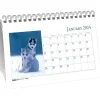 2025 Calendars|House of Doolittle 2025 Earthscapes Puppies 8.5" x 4.25" Monthly Desk Calendar (3659-25)