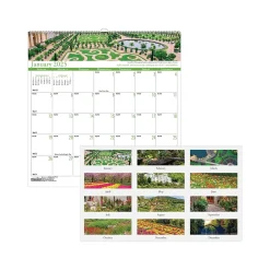 2025 Calendars|House of Doolittle 2025 Gardens 12" x 12" Monthly Wall Calendar (301-25)