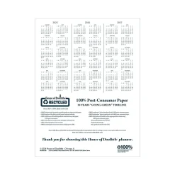 2025 Planners|House of Doolittle 2025 Professional 8.5