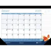 2025 Calendars|House of Doolittle 2025 Seasonal Holiday Depictions 18.5" x 13" Monthly Desk Pad Calendar (1396-25)