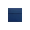 Best LUX 80 lb 5 3/4" x 5 3/4" Peel & Press Square Envelopes, Navy Blue, 50/Pack