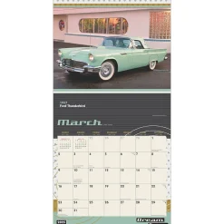 2025 Calendars|BrownTrout 2025 Motor Club Dream Cars 12