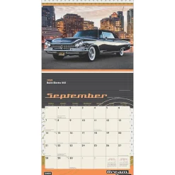 2025 Calendars|BrownTrout 2025 Motor Club Dream Cars 12