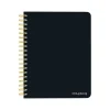 Academic Planners|Plato 2024-2025 6" x 7.75" Academic & Calendar Weekly Planner, Paperboard Cover, Solid Black (9781975480349)