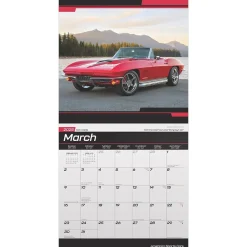 2025 Calendars|Plato 2025 American Sports Cars 12