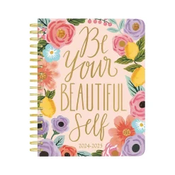 Academic Planners|Plato 2024-2025 Bonnie Marcus OFFICIAL 6" x 7.75" Academic & Calendar Weekly Planner, Paperboard Cover, Multicolor