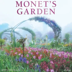 2025 Calendars|Plato 2025 Monet's Garden 12" x 12" Monthly Wall Calendar (9781975480752)