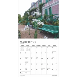 2025 Calendars|Plato 2025 Monet's Garden 12
