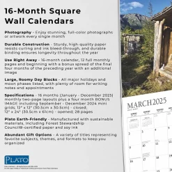 2025 Calendars|Plato 2025 Outhouses 12