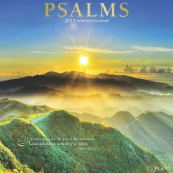 2025 Calendars|Plato 2025 Psalms 12" x 24" Monthly Square Wall Calendar (9781975478841)