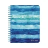 Academic Planners|Plato 2024-2025 Seaside Currents 6" x 7.75" Academic & Calendar Weekly Planner, Paperboard Cover, Multicolor (9781975480424)