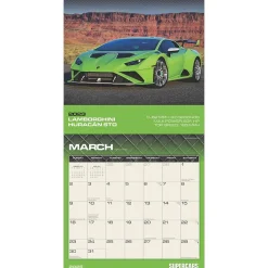 2025 Calendars|Plato 2025 Supercars 12
