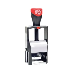 Stamps & Stamp Pads|2000 Plus Classic Line 2006 Numbering Stamp, "6-Band", Black Ink (011234)