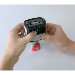 Stamps & Stamp Pads|2000 Plus 2-Color Paid Dater, Blue and Red Ink (011033)