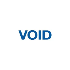 Stamps & Stamp Pads|2000 Plus Green Line Pre-Inked Stamp, VOID, Blue Ink (098373)