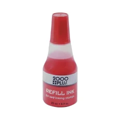 Stamps & Stamp Pads|2000 Plus Ink Refill, Red Ink (032960)