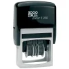 Stamps & Stamp Pads|2000 Plus S-220 Economy Self-Inking Date Rectangle Stamp, Black Ink (010129)