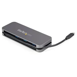 StarTech 4 Port USB C Hub - 3x USB-A/1xUSB-C - 5Gbps USB 3.0 Type-C Hub (3.2 Gen 1) - Bus Powered - 11.2