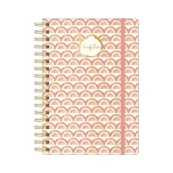 2025 Planners|Southworth 2025 Watercolor Sunset 7" x 9.25" Weekly & Monthly Planner, Hardcover, Multicolor (91087)