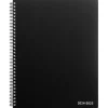 Academic Planners|Staples 2024-2025 8" x 11" Academic Weekly & Monthly Appointment Book, Plastic Cover, Black (ST25499-23)
