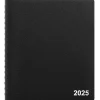 2025 Planners|Staples 2025 7" x 9" Daily Appointment Book, Assorted Colors (ST12936-25)