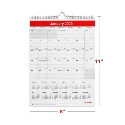 2025 Calendars|Staples 2025 8