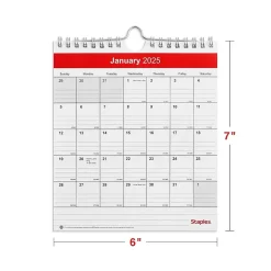 2025 Calendars|Staples 2025 6