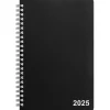 2025 Planners|Staples 2025 5" x 8" Weekly & Monthly Planner, Plastic Cover, Black (ST21490-25)