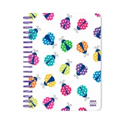 Academic Planners|StarGifts 2024 Ladybug Party 6" x 7.75" Academic & Calendar Weekly Planner, Paperboard Cover, Multicolor (9781975472009)