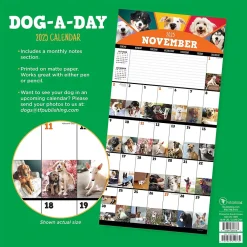 2025 Calendars|TF Publishing 2025 12" x 12" Dog-A-Day Wall Calendar (25-1009)