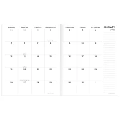 2025 Planners|TF Publishing 2025 6.5" x 8" Monthly Planner, Paperboard Cover, Floating Blue (25-4208)