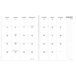 2025 Planners|TF Publishing 2025 6.5" x 8" Monthly Planner, Paperboard Cover, Grey Forest (25-4212)