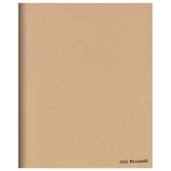 2025 Planners|TF Publishing 2025 6.5" x 8" Monthly Planner, Paperboard Cover, Anything But Basic Kraft (25-4200)