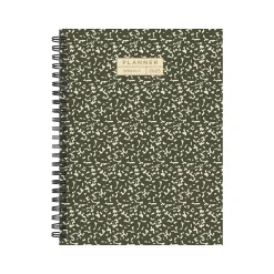 2025 Planners|TF Publishing 2025 6.5" x 8" Weekly & Monthly Planner, Paperboard Cover, Black/Beige (25-9202)