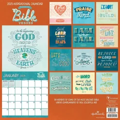 2025 Calendars|TF Publishing 2025 Bible Verses 12" x 12" Monthly Wall Calendar (25-1137)